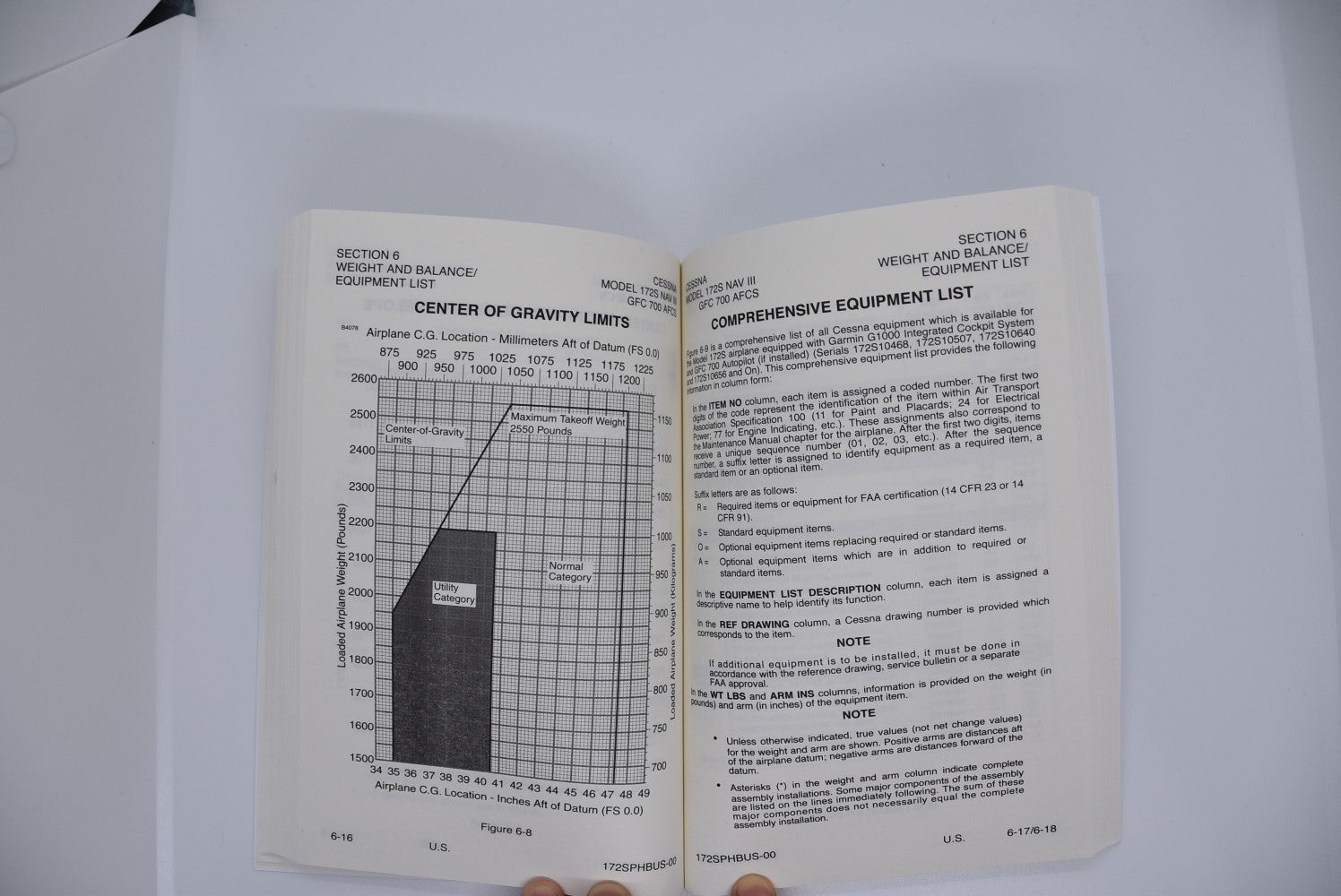 Cessna 172S G1000 Pilot Operating Handbook (Total 308 Pages) 172S NAV III Avionics Option GFC 700 AFCS
