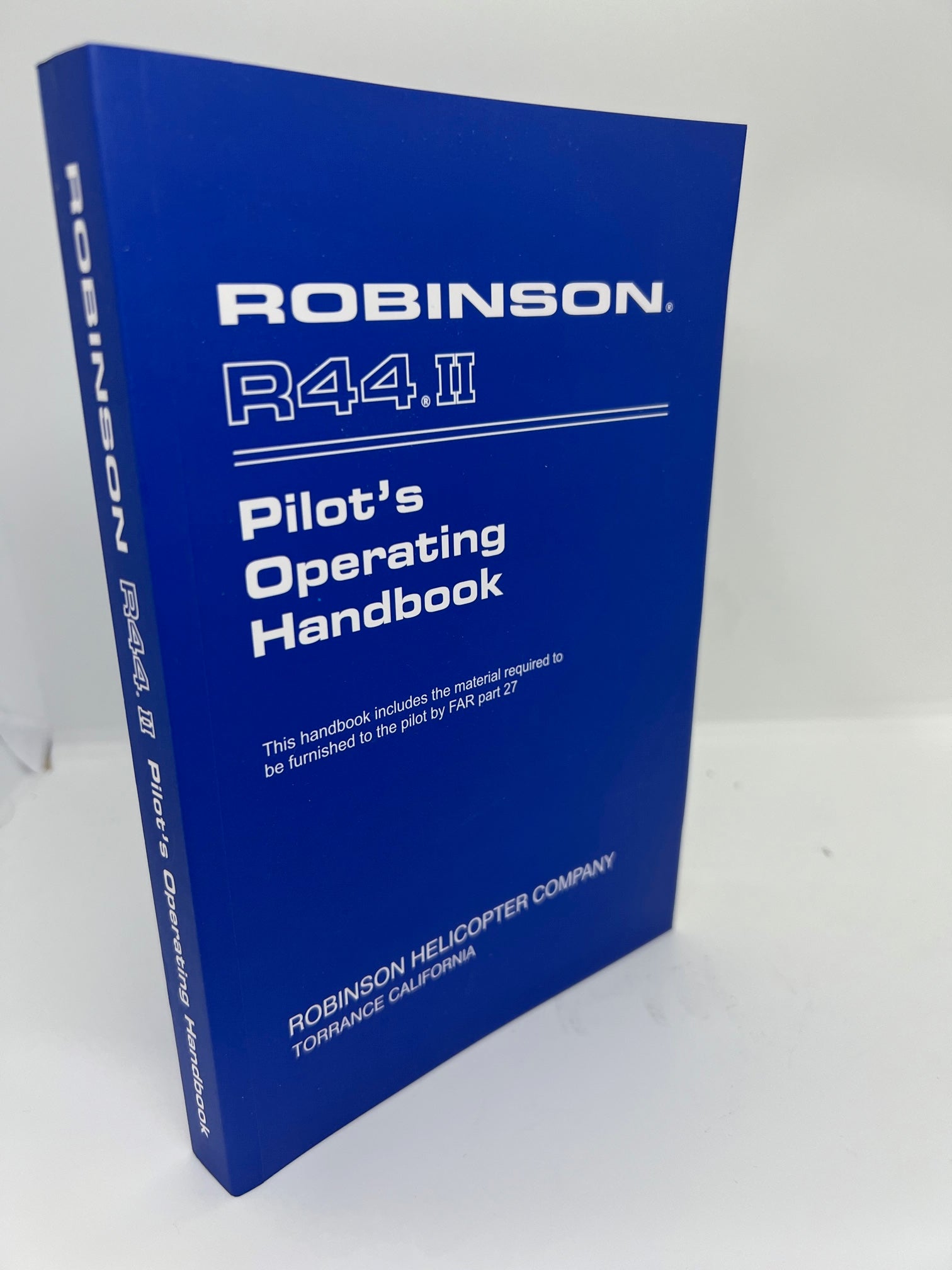 Robinson 44 Helicopter POH & Extended Quick Reference Checklist (QRC), All In One