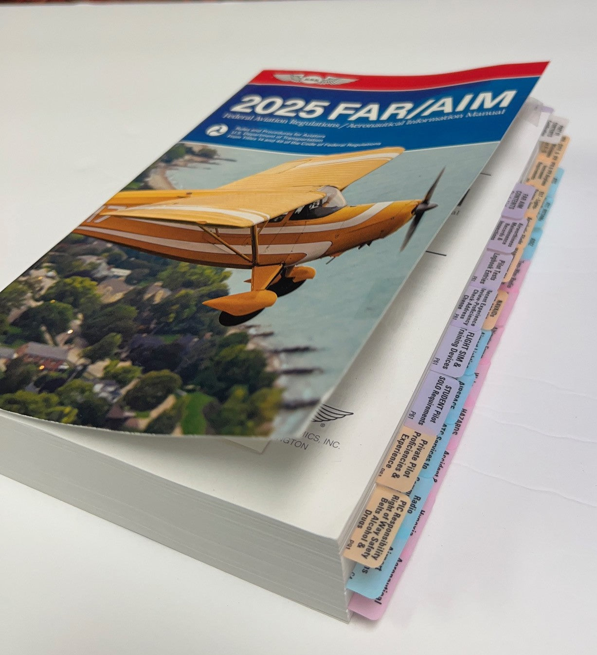 2025 ASA FAR AIM BOOK with TABs including POH TABs and Complimentary Gifts