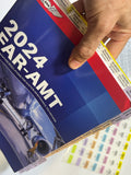 2024 ASA FAR AMT BOOK with TABs for Aviation Mechanics & Complimentary Gifts.