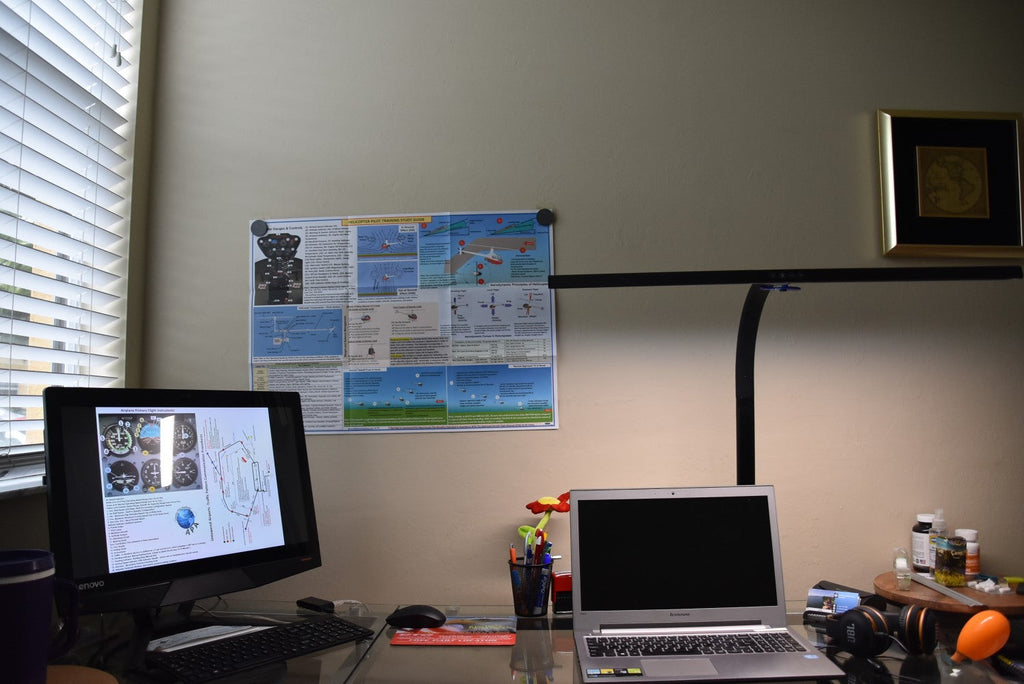 R44 (Robinson) Helicopter Pilot Training Study Guide  (Poster, Size 27 x 19 In)